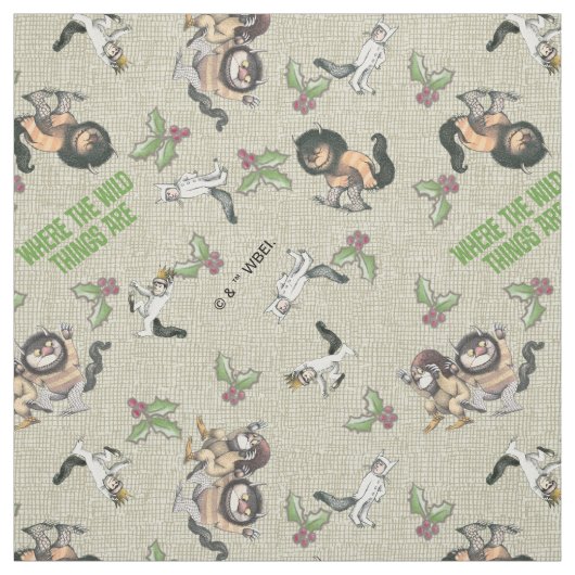 Wild Rumpus vakantiepatroon Stof (Swatch)