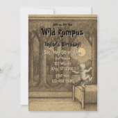 Wild Rumpus Verjaardag Kaart (Voorkant)