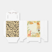 Wild Safari Adventure Awaits Baby Shower Bedankdoosjes (Uitgevouwen)