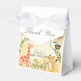 Wild Safari Adventure Awaits Baby Shower Bedankdoosjes