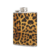 wild Safari animal cheetah girly leopard print Heupfles (Links)