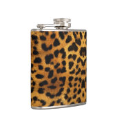 wild Safari animal cheetah girly leopard print Heupfles (Rechts)