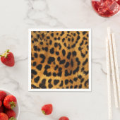 wild Safari animal cheetah girly leopard print Servet (Insitu)