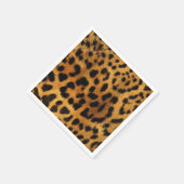 wild Safari animal cheetah girly leopard print Servet (Hoek)