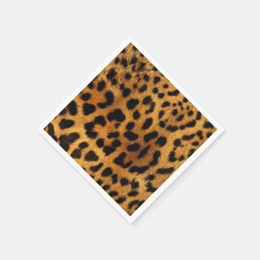 wild Safari animal cheetah girly leopard print Servet (Hoek)