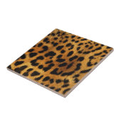 wild Safari animal cheetah girly leopard print Tegeltje (Zijkant)