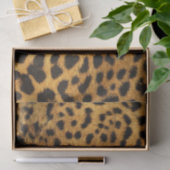 wild Safari animal cheetah girly leopard print Tissuepapier (Geschenk)