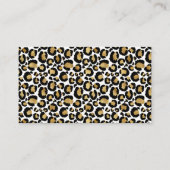 Wild Safari Animals Books for Baby shower Card Informatiekaartje (Achterkant)