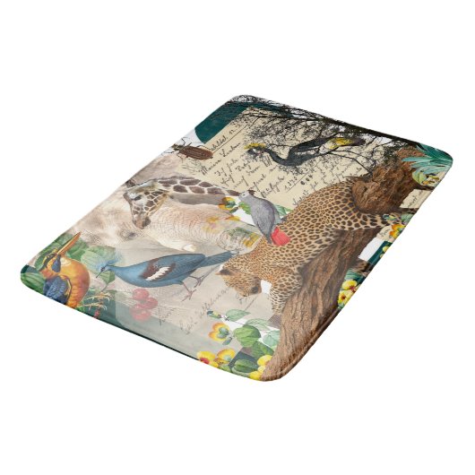 Wild Safari Animals Placemat Badmat (Gekanteld)