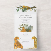 Wild Safari Big Cats die in één uitnodiging met el (Binnen)