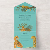 Wild Safari Big Cats die in één uitnodiging met el (Binnen)