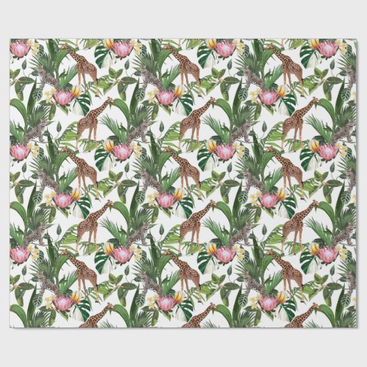 Wild Safari Cadeaupapier (Vlak)