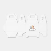Wild Safari Dieren Baby shower Favor Box Bedankdoosjes (Uitgevouwen)
