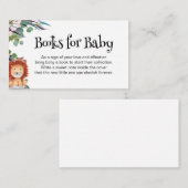 Wild Safari Dieren Boeken voor Baby Kaart (Voorkant / Achterkant)