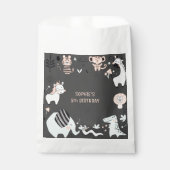 Wild safari dieren kinderen verjaardag bedankzakje (Voorkant)