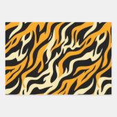 Wild Safari Dierenprint Wrapping Papers Inpakpapier Vel (Voorkant)