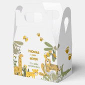 Wild safari kinderen bedankdoosjes (Geopend)