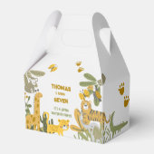 Wild safari kinderen bedankdoosjes (Voorkant Zijde)