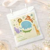 Wild safari kinderen bedankzakje (Geknipt)