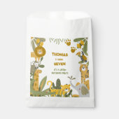 Wild safari kinderen bedankzakje (Voorkant)
