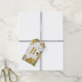 Wild safari kinderen cadeaulabel (Met Touw)