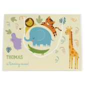 Wild safari kinderen groot cadeauzakje (Voorkant)