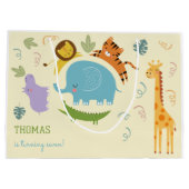 Wild safari kinderen groot cadeauzakje (Achterkant)