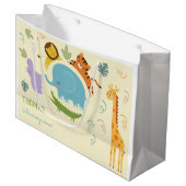 Wild safari kinderen groot cadeauzakje (Voorkant Gekanteld)