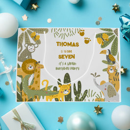 Wild safari kinderen groot cadeauzakje