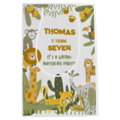 Wild safari kinderen medium cadeauzakje (Voorkant)