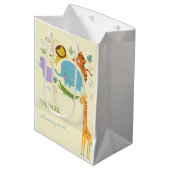 Wild safari kinderen medium cadeauzakje (Voorkant Gekanteld)