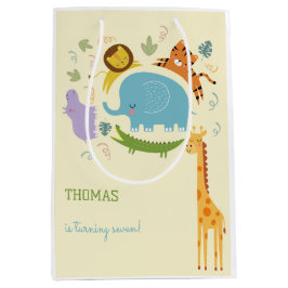 Wild safari kinderen medium cadeauzakje