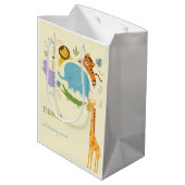 Wild safari kinderen medium cadeauzakje (Achterkant Gekanteld)