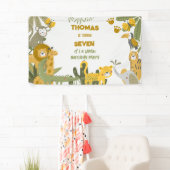 Wild safari kinderen spandoek (Insitu)