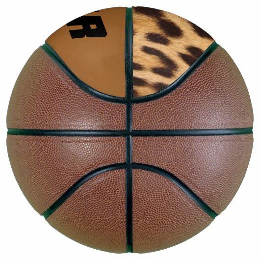 wild safari mode leopard print eigen namen basketbal (Rechts)