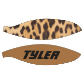 wild safari mode leopard print eigen namen basketbal (Panelen)