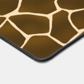 Wild Safari Natuurlijke Giraffe Print Bureaumat (Hoek)