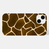 Wild Safari Natuurlijke Giraffe Print Case-Mate iPhone Case (Achterkant (horizontaal))
