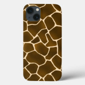 Wild Safari Natuurlijke Giraffe Print Case-Mate iPhone Case (Achterkant)