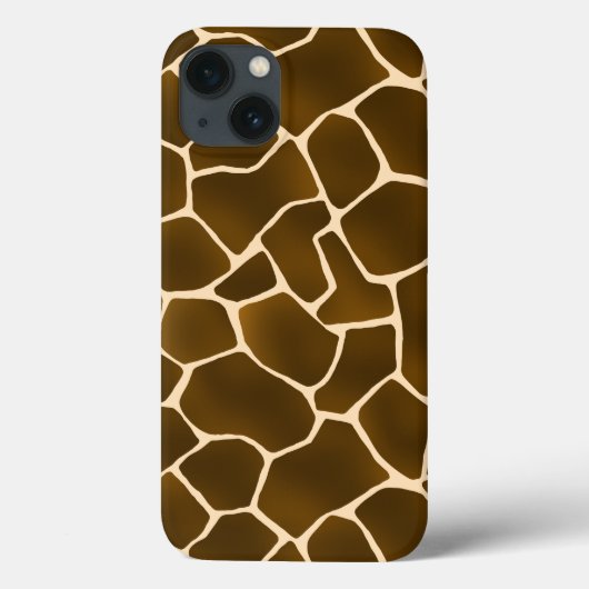 Wild Safari Natuurlijke Giraffe Print Case-Mate iPhone Case (Achterkant)