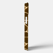 Wild Safari Natuurlijke Giraffe Print Case-Mate iPhone Case (Achterkant / Rechts)