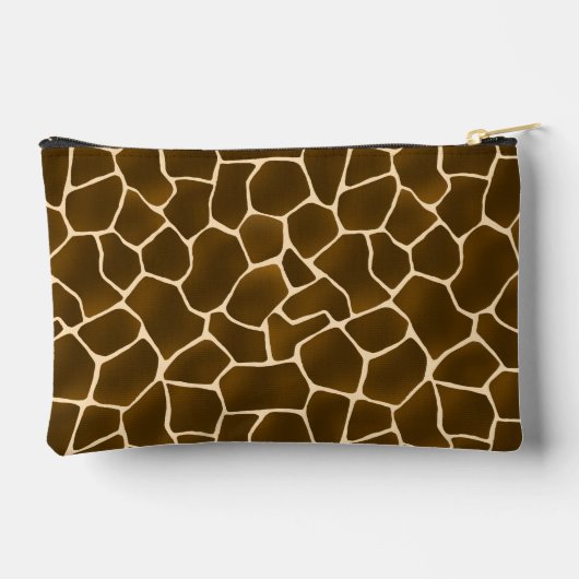Wild Safari Natuurlijke Giraffe Print Etui (Achterkant)