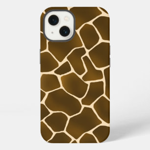 Wild Safari Natuurlijke Giraffeprint iPhone 13 Hoesje