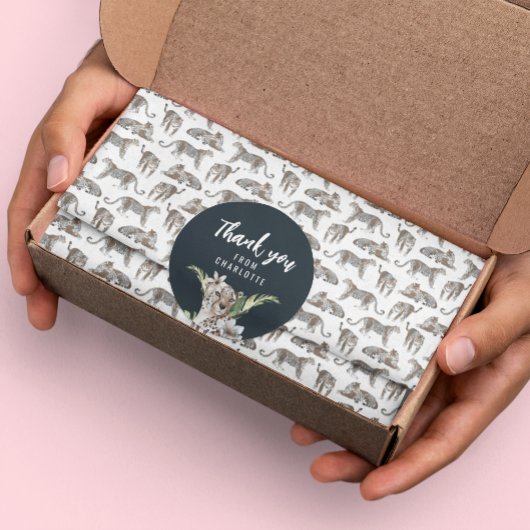 Wild Safari Oerwoud Luipaard Patterned Tissuepapier