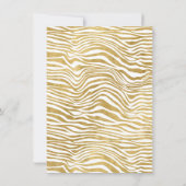 Wild Safari Oerwoud Verjaardag Dank u kaart (Achterkant)