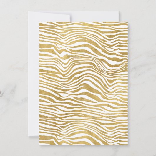 Wild Safari Oerwoud Verjaardag Dank u kaart (Achterkant)