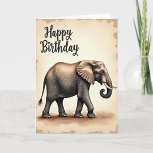Wild Safari Olifant Kaart