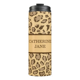 Wild Safari Paw Print  Thermosbeker