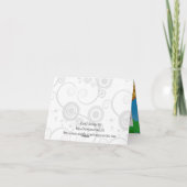 Wild Safari Photo Template Dank u kaart (Achterkant)