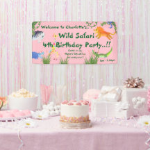 Wild Safari verjaardagsfeestje